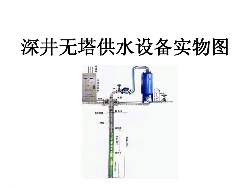 渭南富平县井泵无塔式供水设备